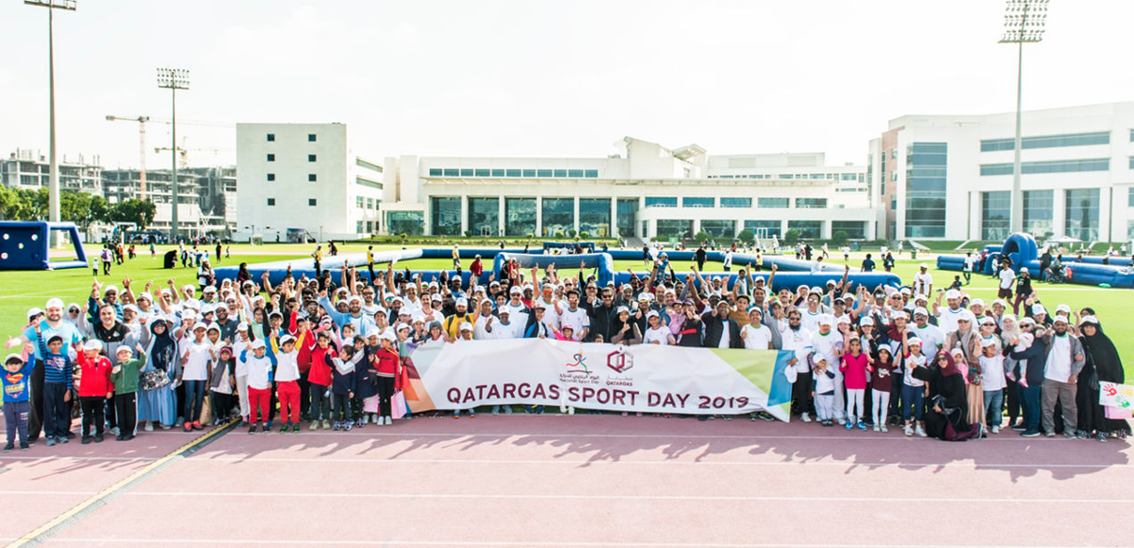 A SPORTING OCCASION FOR QATARGAS EMPLOYEES AND FAMILIES