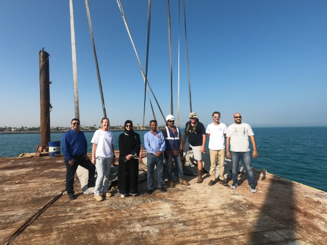 QATARGAS SUCCESSFULLY COMPLETES INSTALLATION OF ARTIFICIAL CORAL RIDGE MODULES OFF BANANA ISLAND