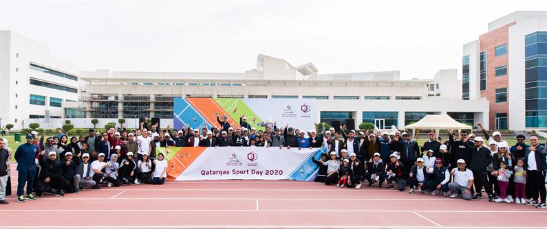 QATARGAS BRINGS WINNING SPIRIT TO NATIONAL SPORT DAY