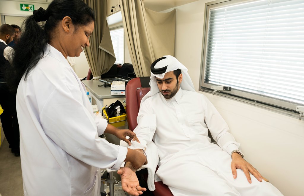 QATARGAS ORGANISES BLOOD DONATION DRIVES IN DOHA AND RAS LAFFAN