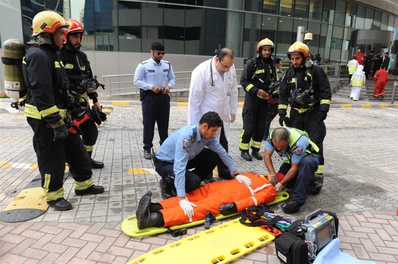 QATARGAS CONDUCTS EMERGENCY EXERCISE WITH SUPPORT FROM QATAR CIVIL DEFENSE