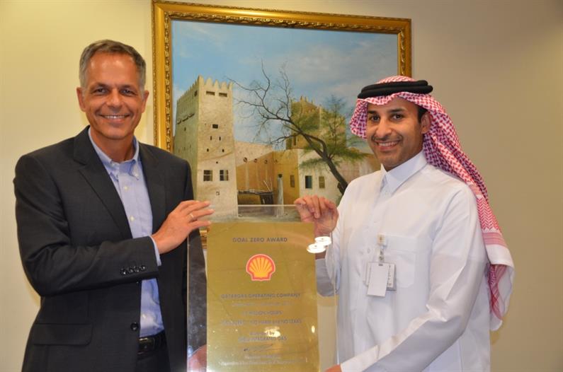 QATARGAS RECEIVES GOAL ZERO AWARD IN RECOGNITION OF ITS SAFETY PERFORMANCE