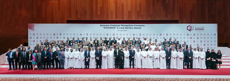 QATARGAS RECOGNISES EMPLOYEES FOR OUTSTANDING PERFORMANCE AND LONG SERVICE