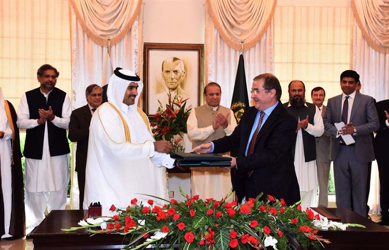 QATARGAS AND PAKISTAN’S GEIL SIGN 20-YEAR LNG SALES AGREEMENT