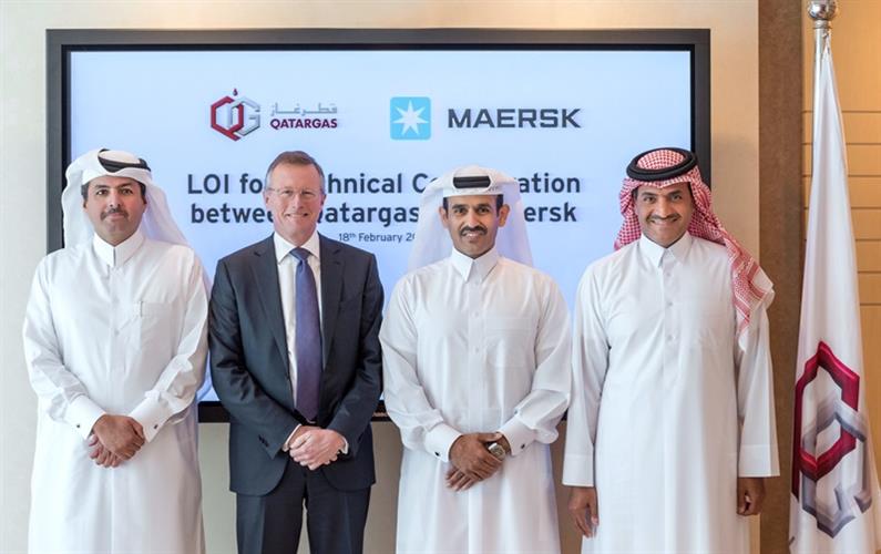 QATARGAS AND THE MAERSK GROUP SIGN TECHNICAL COLLABORATION AGREEMENT FOR LNG MARINE PROPULSION TECHNOLOGY