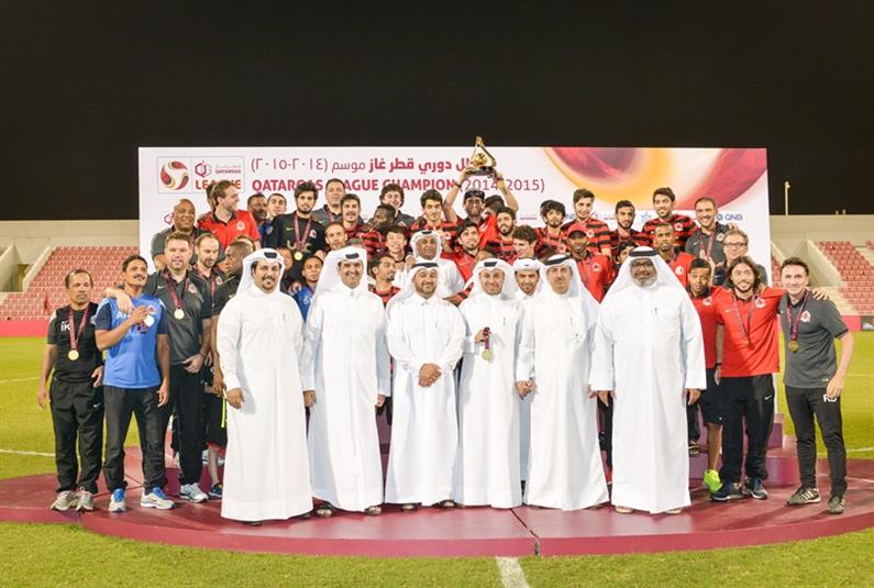 AL RAYYAN CROWNED CHAMPIONS OF QATARGAS LEAGUE