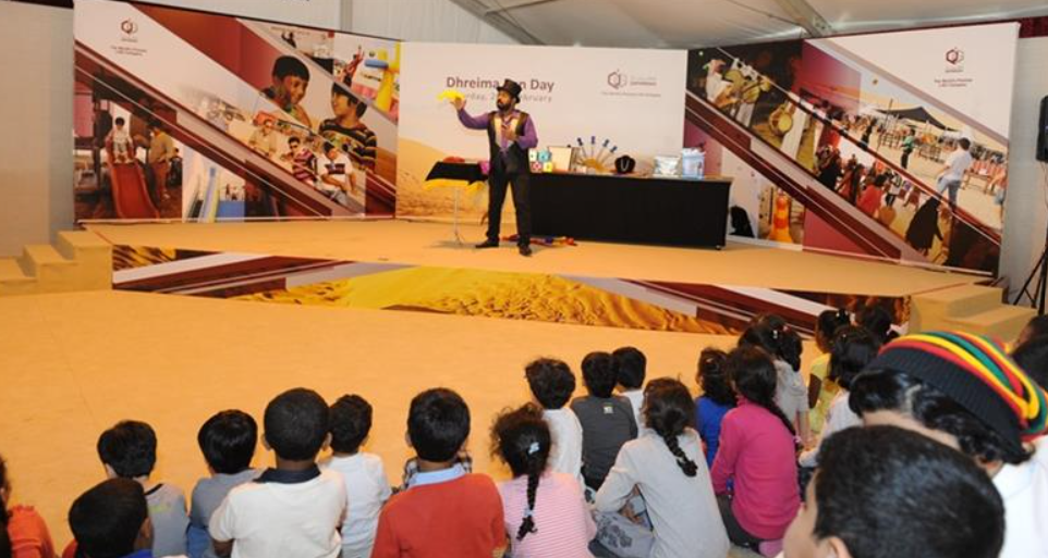 QATARGAS ORGANIZES A DAY OF FUN AND GAMES AT ITS WINTER CAMP FOR CHILDREN FROM ‘DHREIMA’