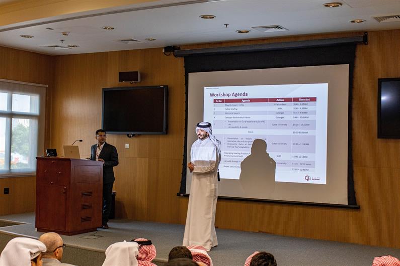 قطرغاز تستعرض إنجازاتها في مجال حضانة الشعاب المرجانية وترميمها
